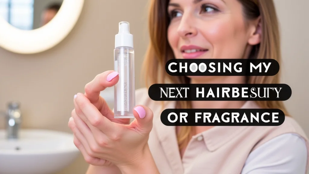 Choosing My Next Beauty Haircare or Fragrance Product