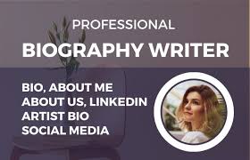 Professional Bio And “About Us” Writers